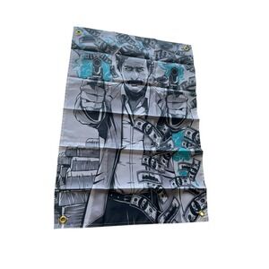 Pablo Escobar  2x3 Flag‎ Banner ft Outdoor Polyester with Brass Grommets